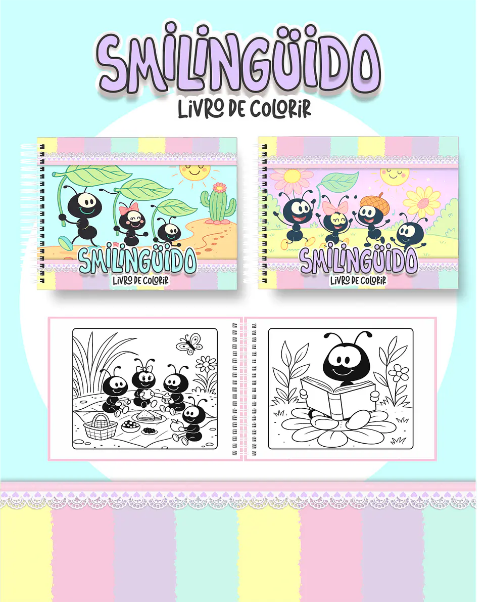 Arquivo Digital Livro de Colorir Smilinguido 1