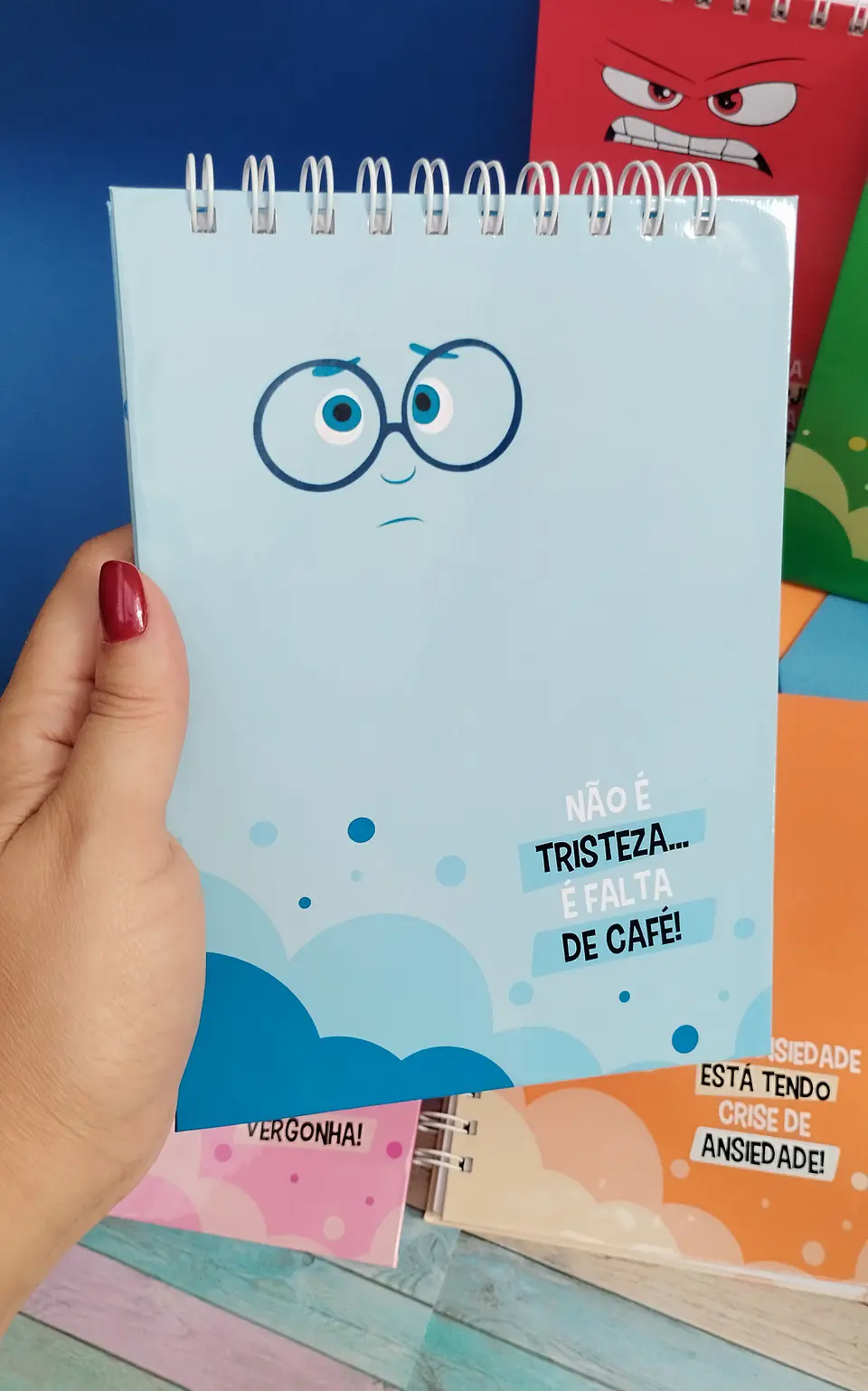 Arquivo Digital Kit Encadernação Emoções 4