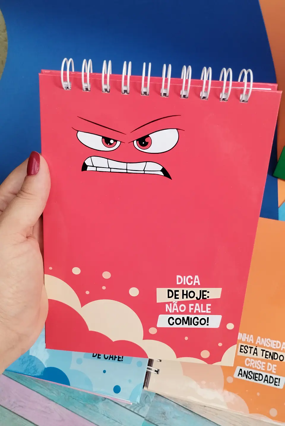 Arquivo Digital Kit Encadernação Emoções 5