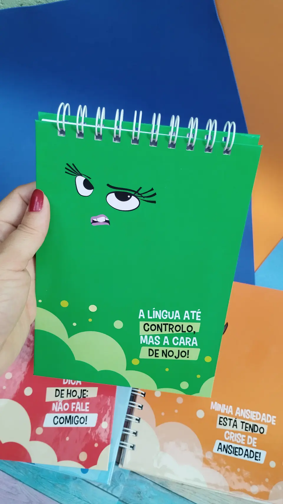 Arquivo Digital Kit Encadernação Emoções 6