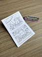 Arquivo de Corte Kit para Colorir Capivara - Thumbnail 9