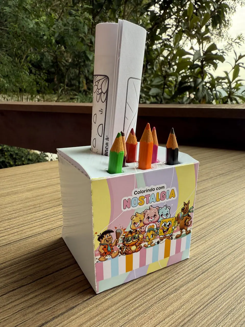 Arquivo de Corte Kit para Colorir Nostalgia 10