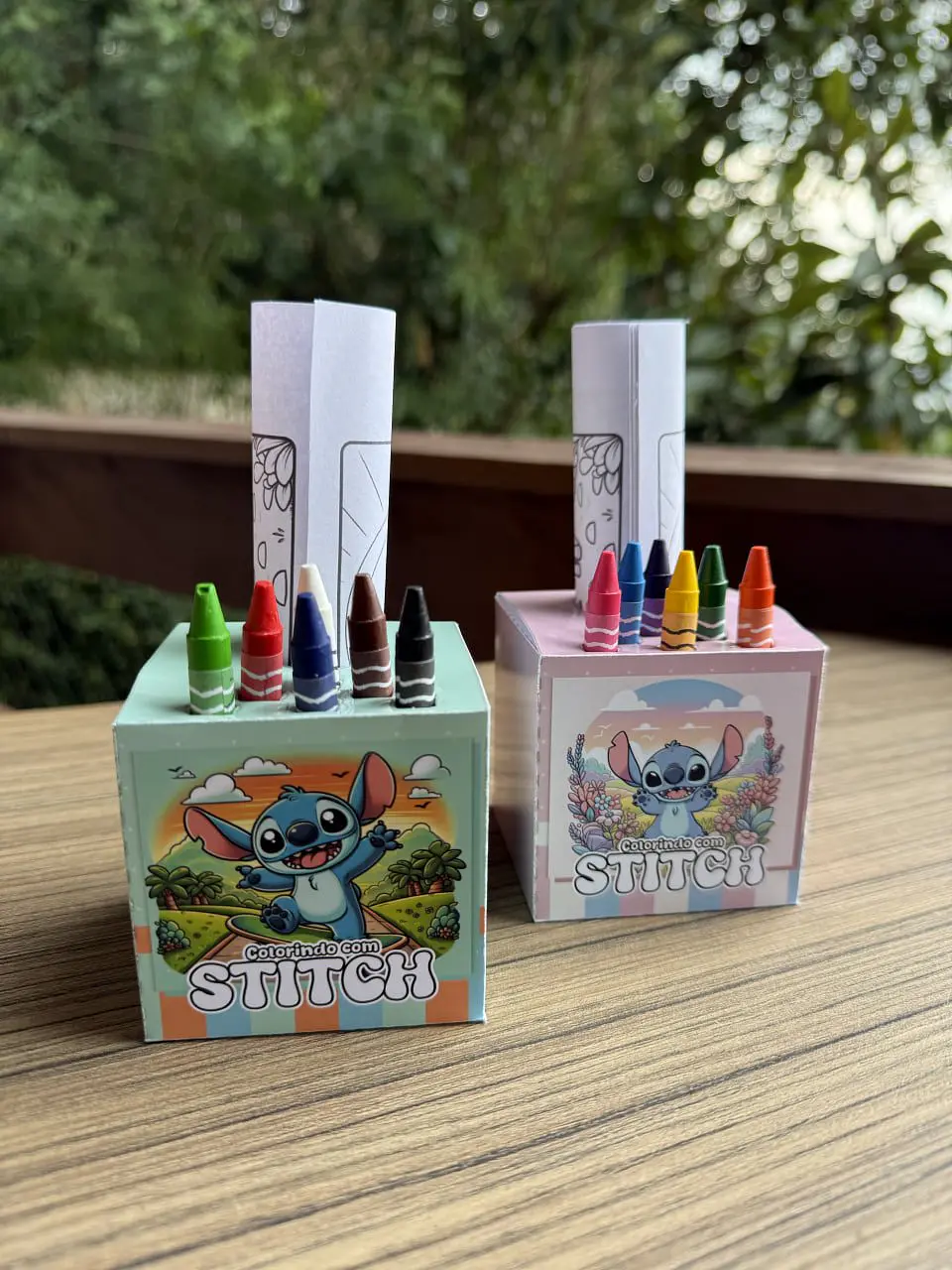 Arquivo de Corte Kit para Colorir Stitch 4
