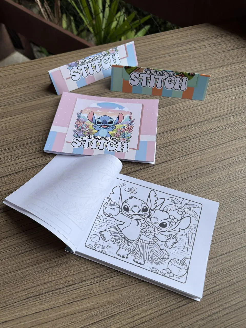 Arquivo de Corte Kit para Colorir Stitch 5