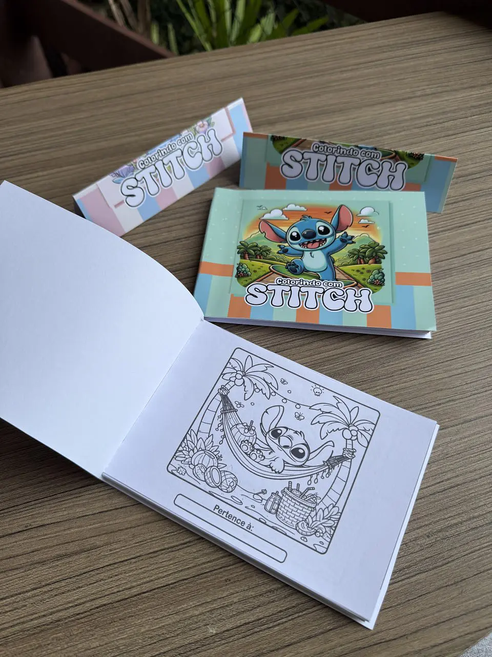 Arquivo de Corte Kit para Colorir Stitch 6