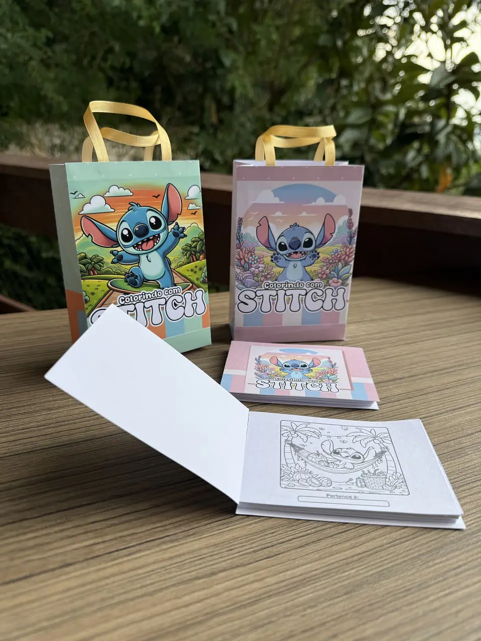 Arquivo de Corte Kit para Colorir Stitch 7