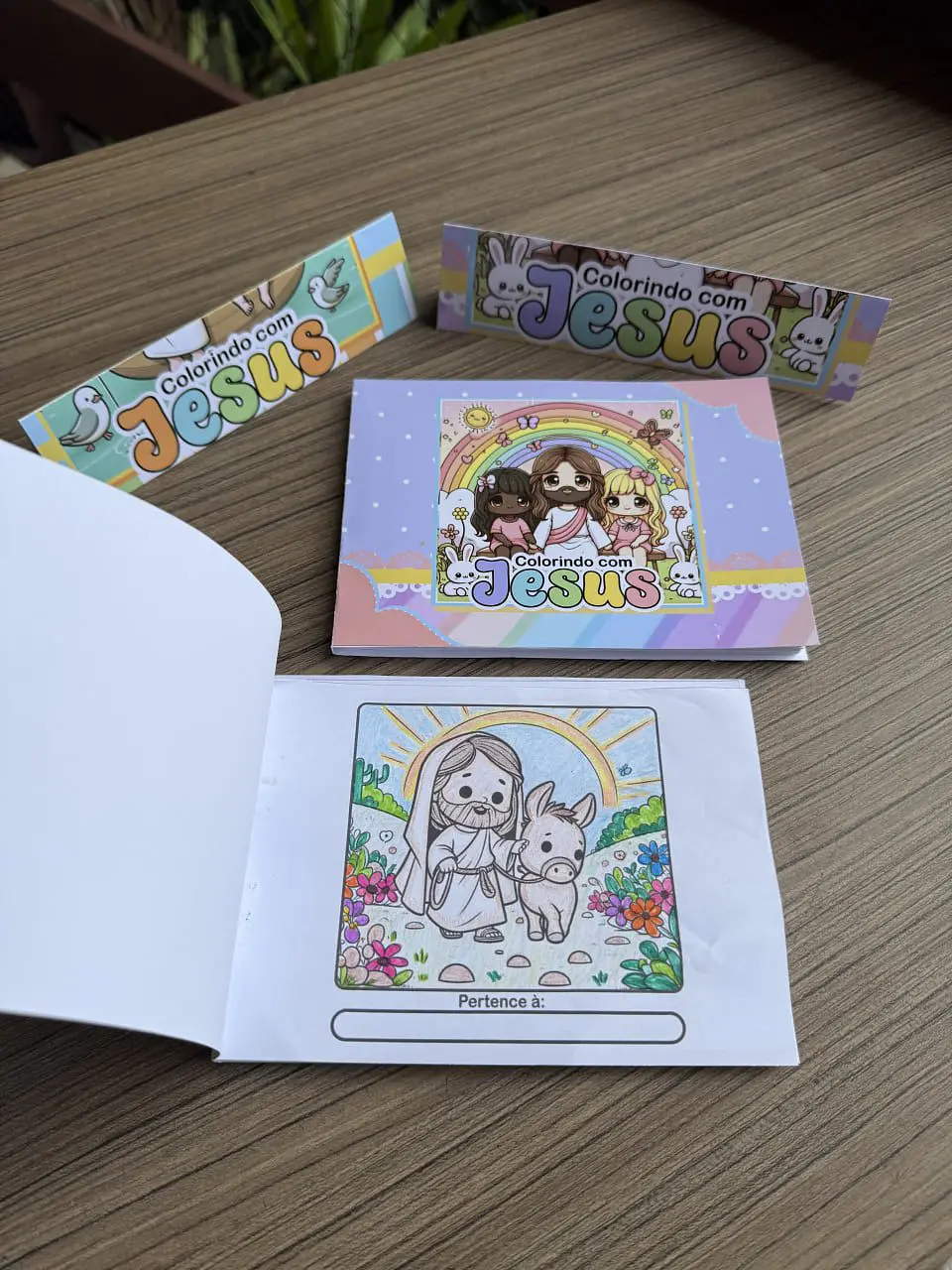 Arquivo de Corte Kit para Colorir Colorindo com Jesus 7