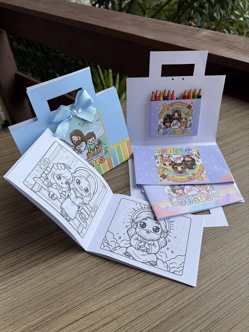 Arquivo de Corte Kit para Colorir Colorindo com Jesus 9