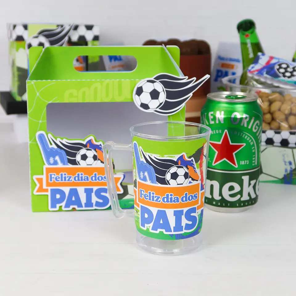 Arquivo de Corte Kit Tematica Futebol Dia dos Pais 2