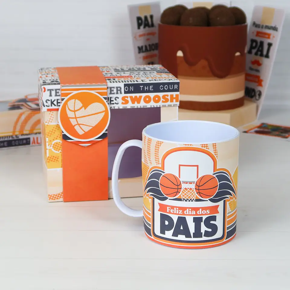 Arquivo de Corte Kit Temático Basquete Dia dos Pais 5