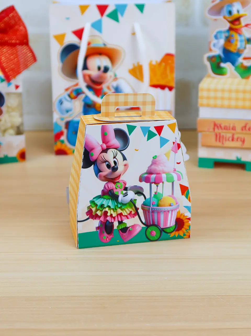 Arquivo de Corte Festa Junina Arraiá da Turma do Mickey 4