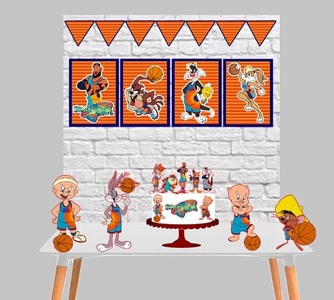 Arquivo de Corte Kit Festa Space Jam