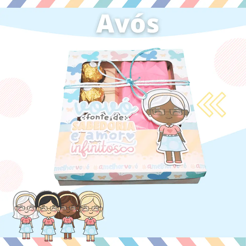 Arquivo de Corte Combo Dia dos Avós Vovó 10