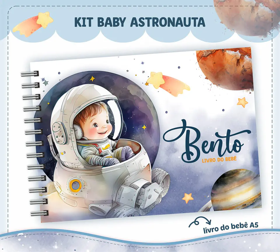 Arquivo Digital Pack Baby Astronauta 3