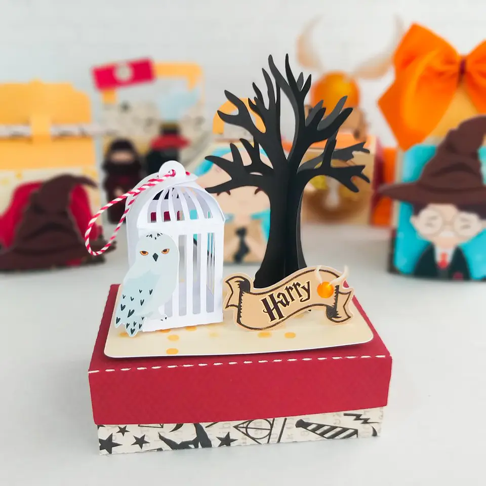 Arquivo de Corte Kit Festa Harry Potter 3