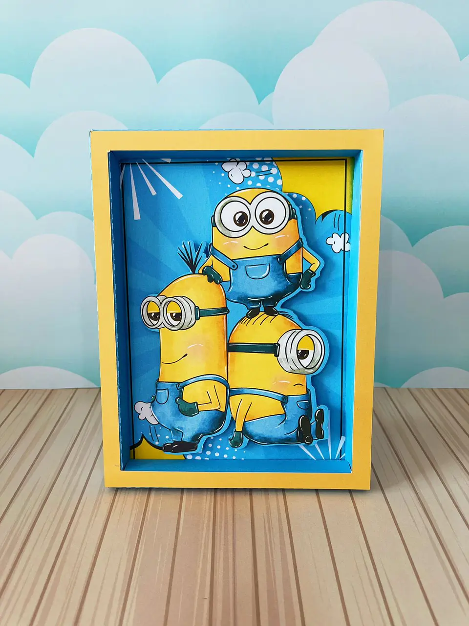 Arquivo de Corte Kit Festa Minions 7