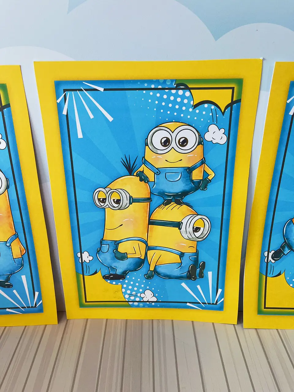 Arquivo de Corte Kit Festa Minions 8