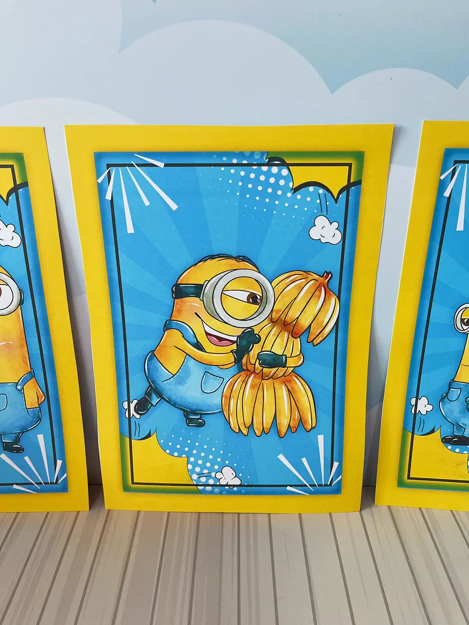 Arquivo de Corte Kit Festa Minions 10
