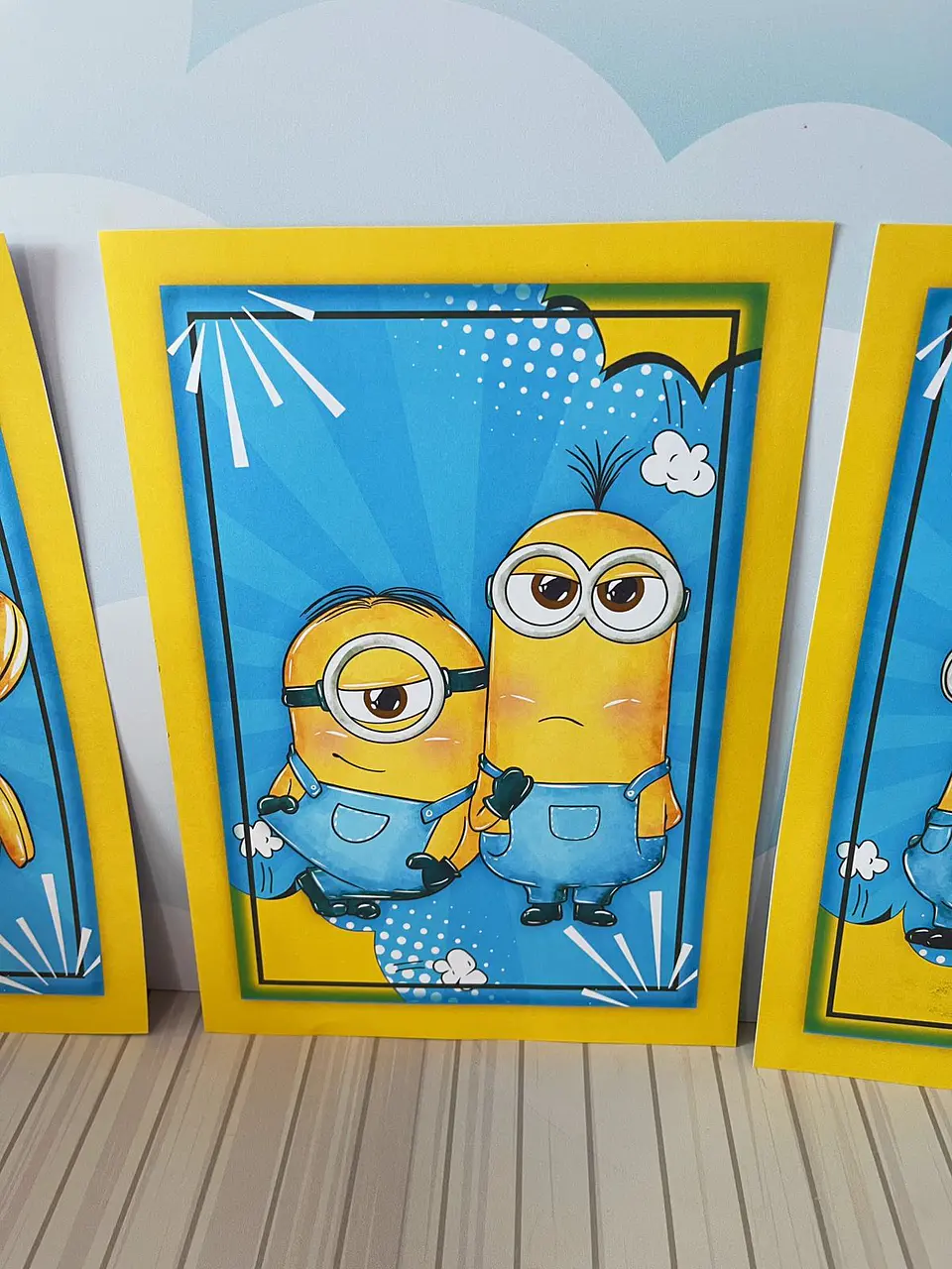Arquivo de Corte Kit Festa Minions 11