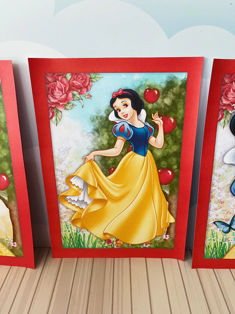 Arquivo de Corte Kit Festa Branca de Neve