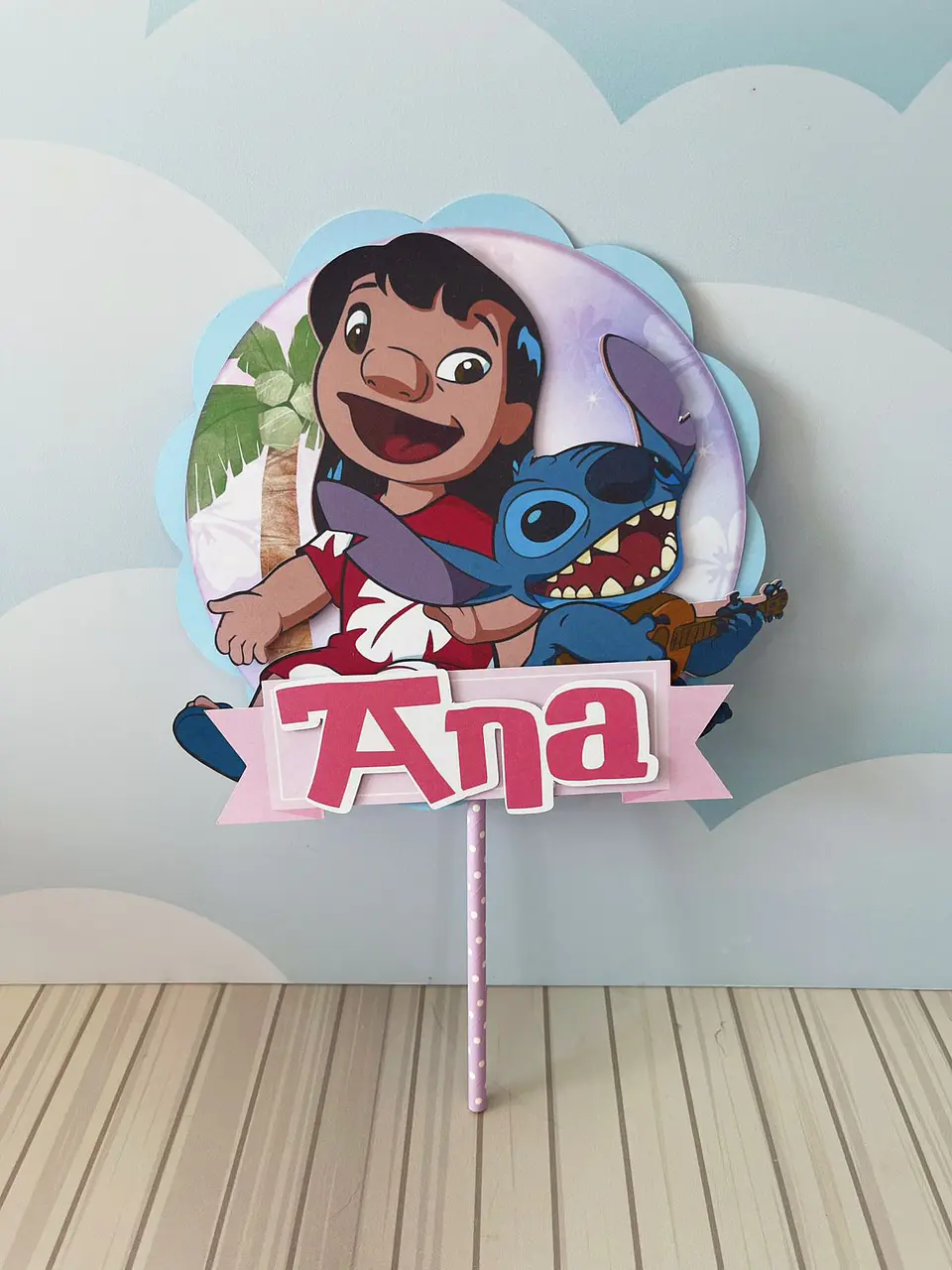 Arquivo de Corte Kit Festa Lilo e Stitch 10