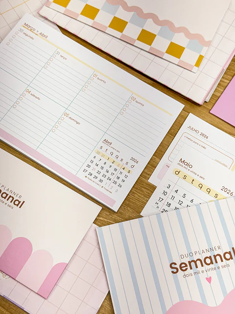 Arquivo Digital Combo Planejadores &amp; Calendários 2026