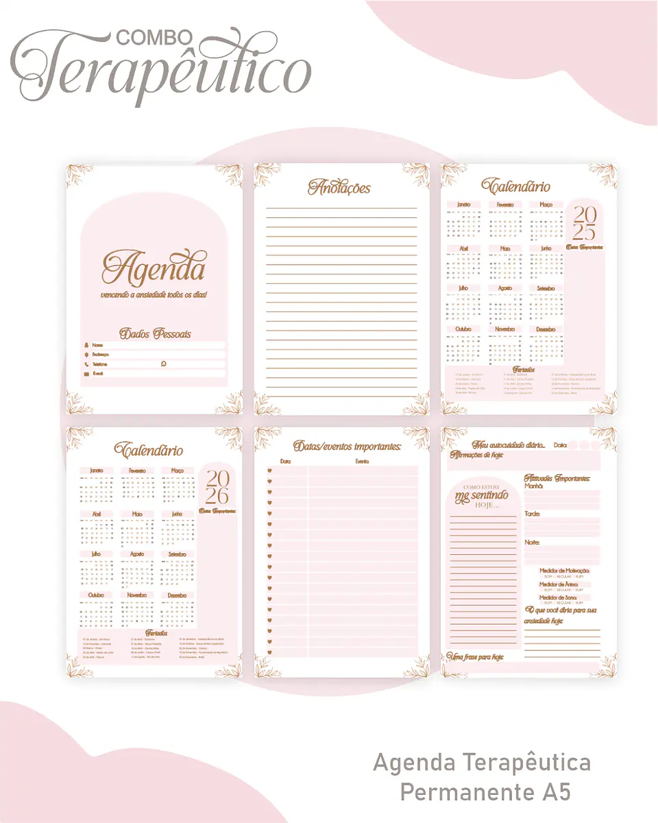 Arquivo Digital Combo Terapêutico Rosa Clean 5