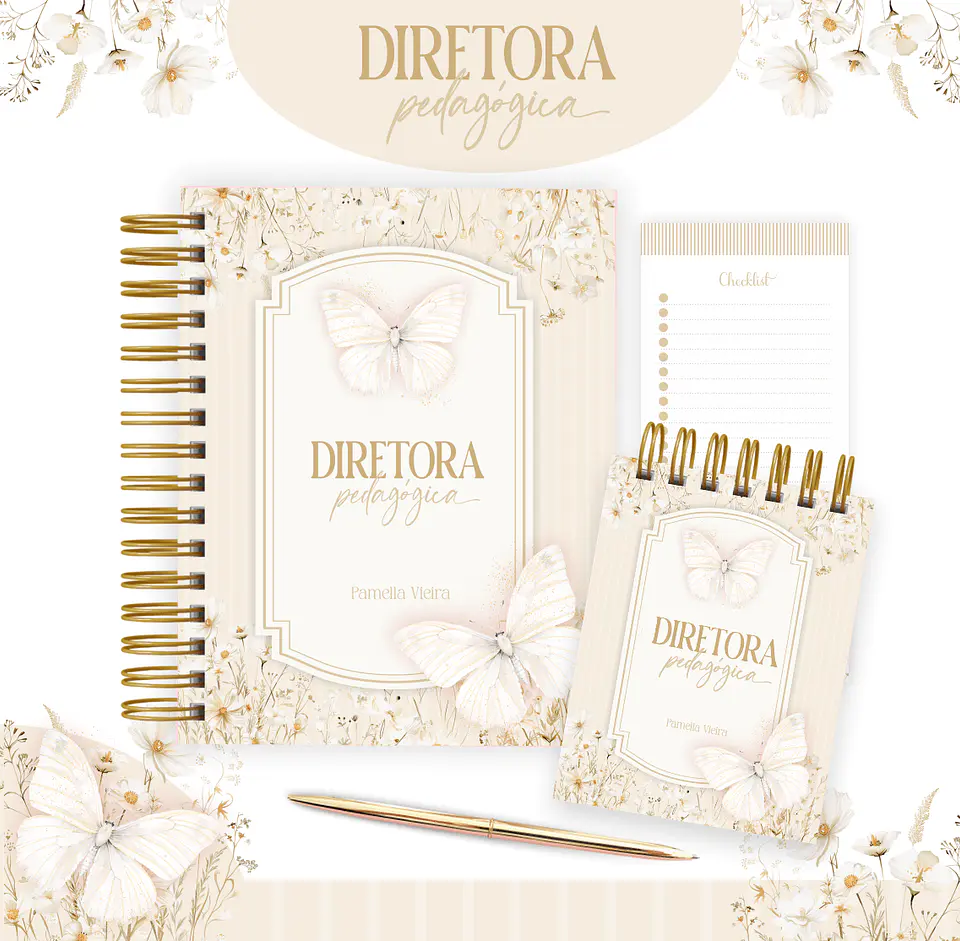 Arquivo Digital Combo Coordenadora + Diretora - Volta ás Aulas 1