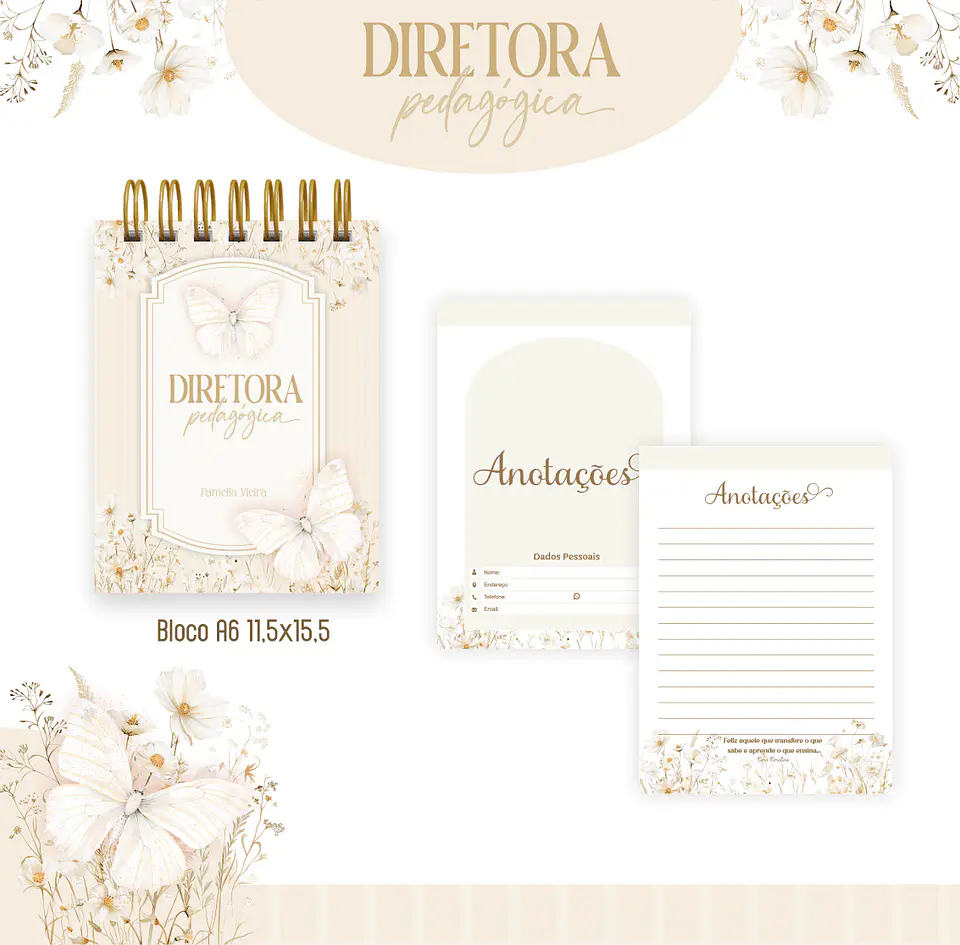 Arquivo Digital Combo Coordenadora + Diretora - Volta ás Aulas 5
