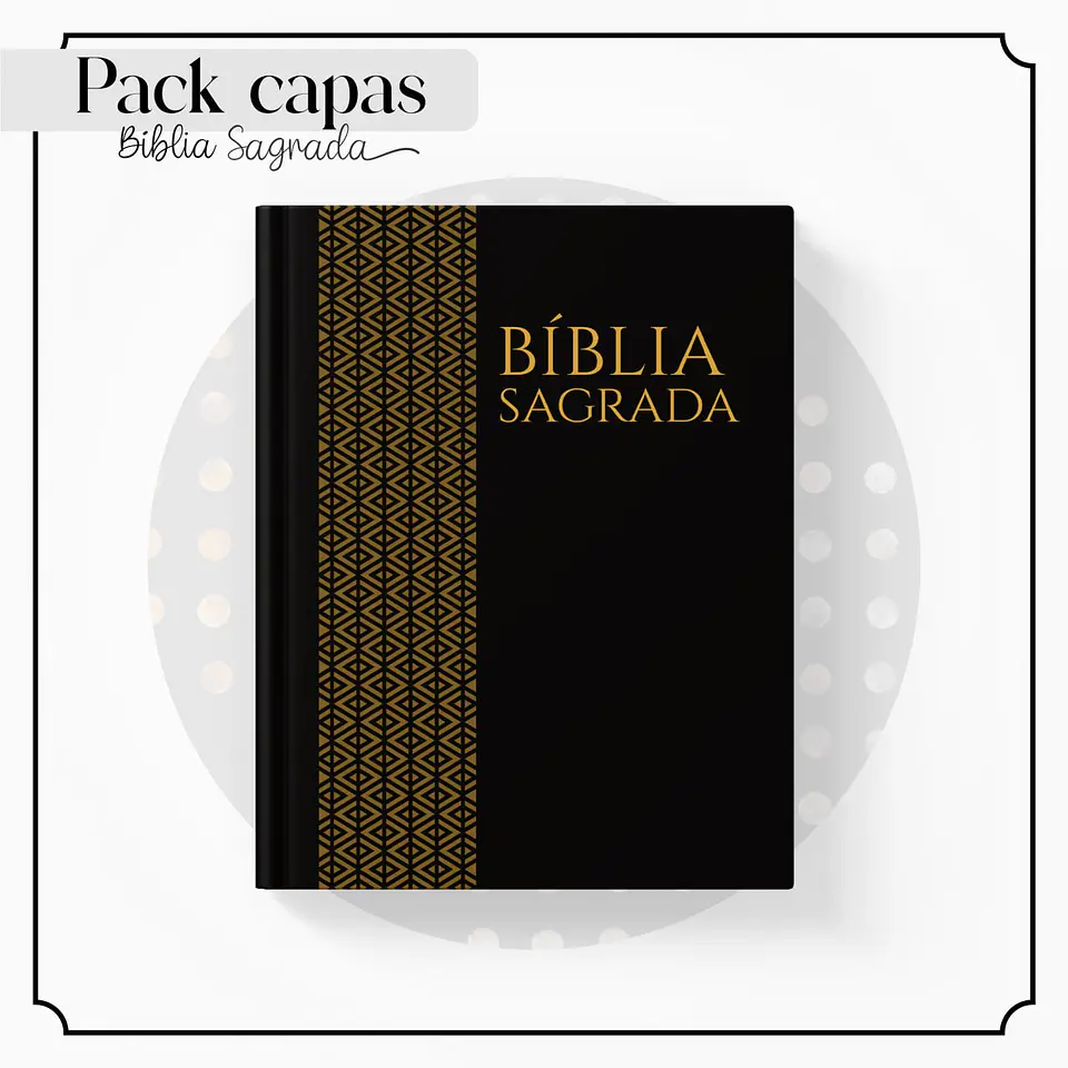 Arquivo Digital Pack Capas Biblia Masculinas 6