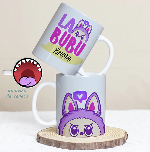 Arquivo Digital Artes para Caneca Labubu Bocão