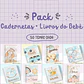 Arquivo Digital Combo Pack Cadernetas + Livros do Bebê +50 Temas - Thumbnail 1