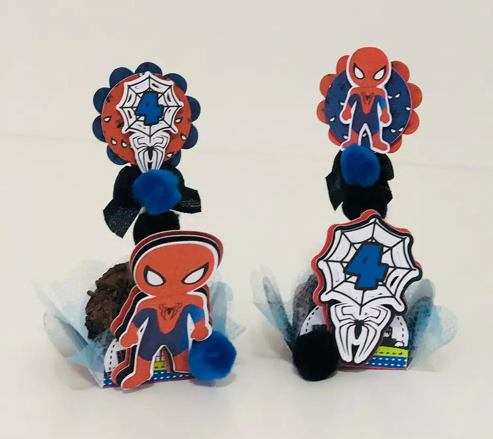 Arquivo de Corte Kit Festa Homem Aranha 2