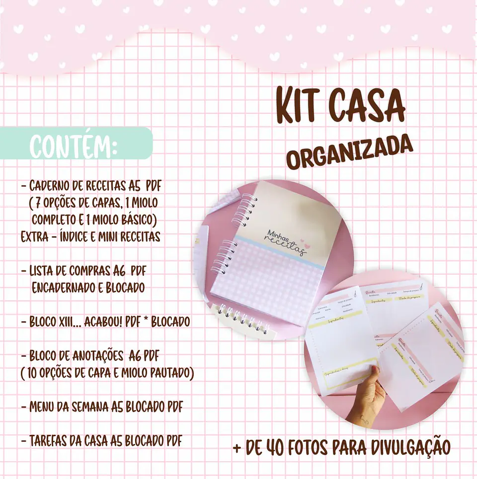 Arquivo Digital Kit Casa Organizada 3