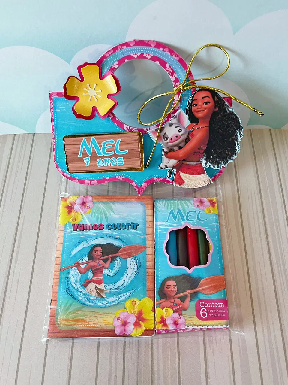 Arquivo de Corte Kit Festa Moana 7