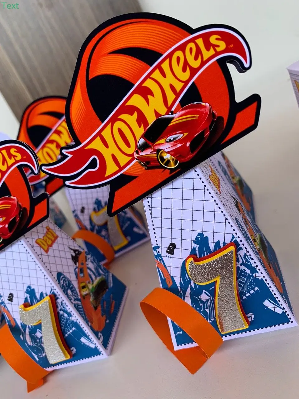Arquivo de Corte Kit Festa Hot Wheels 4