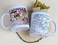 Arquivo Digital Caneca para Colorir Bobbie Goods - Thumbnail 1