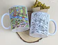 Arquivo Digital Caneca para Colorir Bobbie Goods - Thumbnail 3
