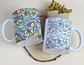 Arquivo Digital Caneca para Colorir Bobbie Goods - Thumbnail 4