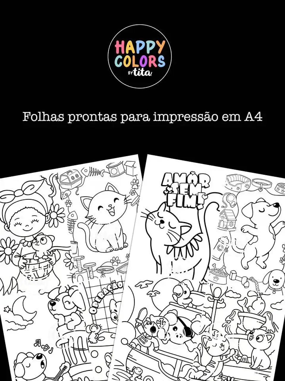 Arquivo de Corte Cards + Envelopes Gatos e Cachorros 5