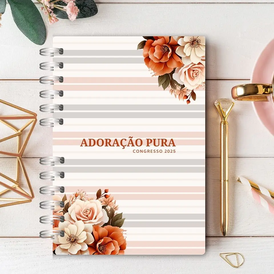 Arquivo Digital Combo de Capas Congresso 2025 Floral 10