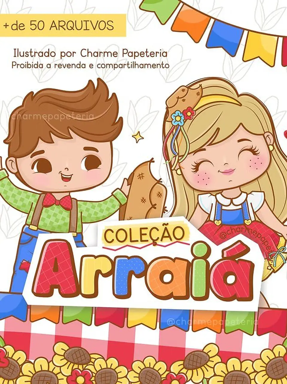 Arquivo Digital Kit Digital Coleção Arraiá 1