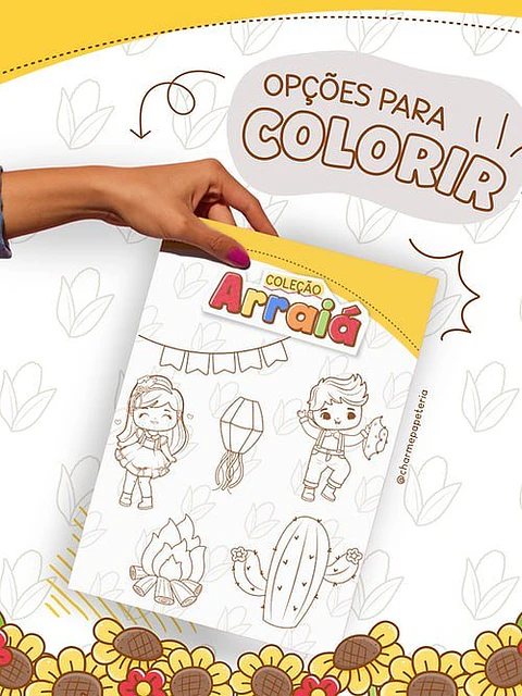 Arquivo Digital Kit Digital Coleção Arraiá