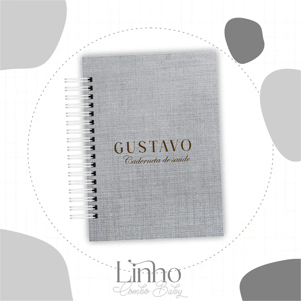 Arquivo Digital Maternidade Linho Cinza Combo Baby 1