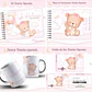 Arquivo Digital Kit Ursinha Baby Aquarelada - Thumbnail 2