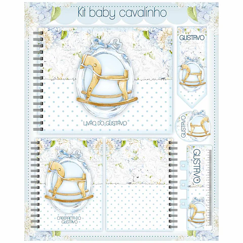 Arquivo Digital Kit Baby Cavalinhos