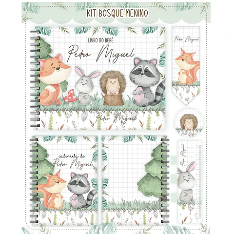 Arquivo Digital Kit Baby Bosque