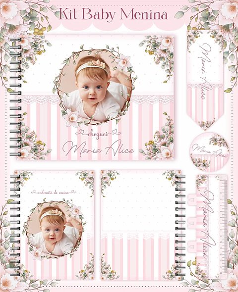 Arquivo Digital Kit Baby Menina 2