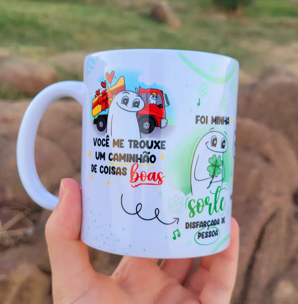 Arquivo Digital Sublimação Caneca Um Caminhão de Coisas Boas 2