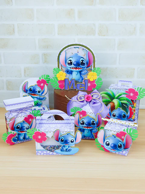 Arquivo de Corte Kit Festa Lilo &amp; Stitch